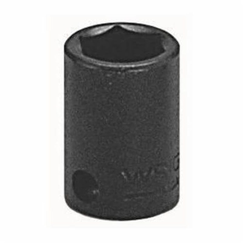 Wright 3816 Shape II Standard Length Socket, 3/8 in Square Drive, 1/2 in, 6 Points