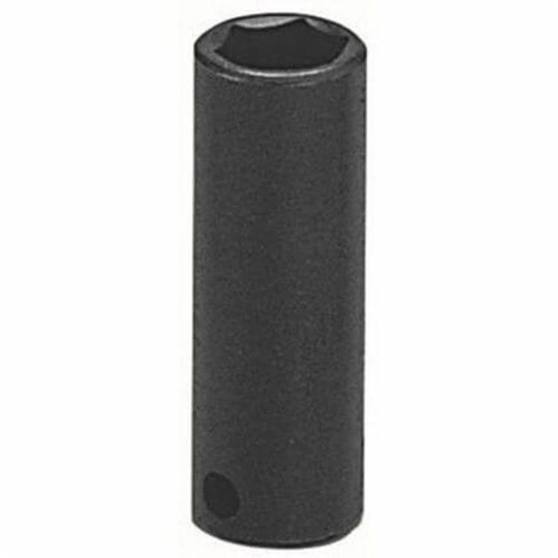 Wright 3916 Deep Length Shape II Socket, 3/8 in Square Drive, 1/2 in, 6 Points