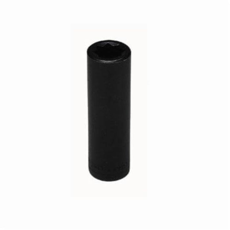 Wright 4932 Deep Length Shape II Socket, 1/2 in Square Drive, 1 in, 6 Points