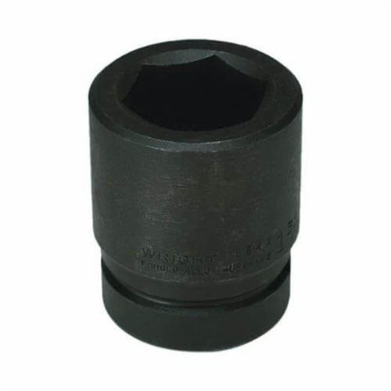 Wright 8872 Shape III Standard Length Socket, 1 in Square Drive, 2-1/4 in, 6 Points