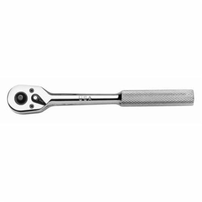 Wright E3426 Cougar Pro Hand Ratchet, 3/8 in Drive, Oval Head, Alloy Steel, ASME B107.1, B107.10