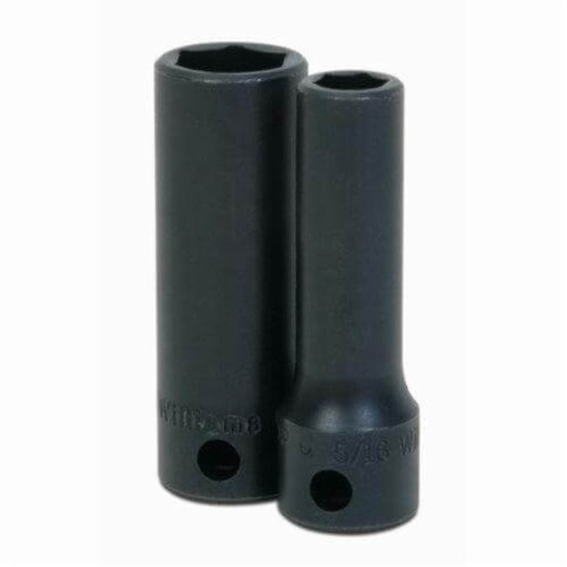 Williams 12-610 Supertorque Socket, 3/8 in Square Drive, 5/16 in Deep Length Socket