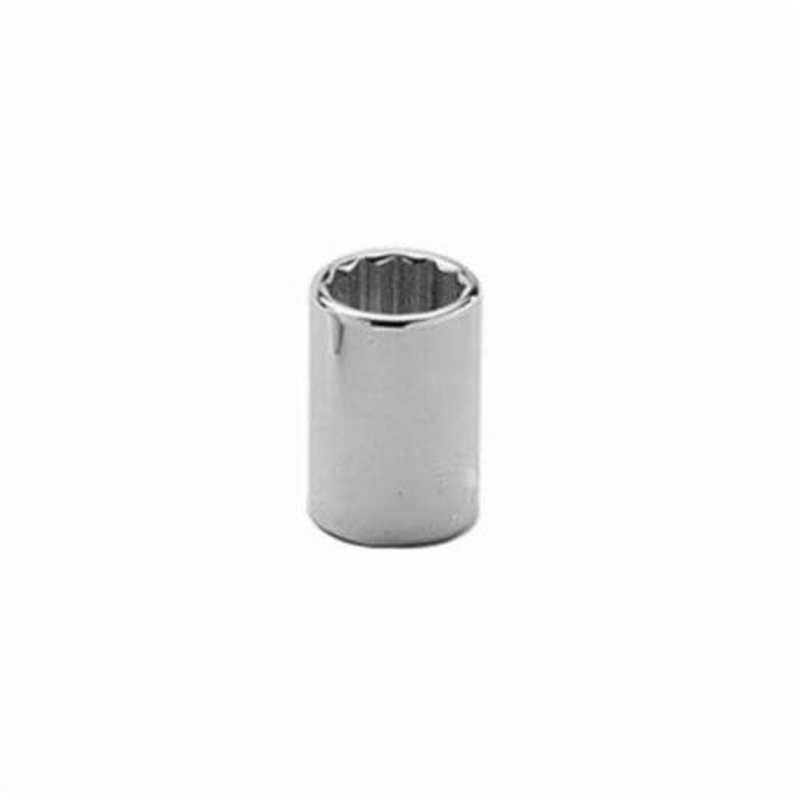 Wright 3116 Shape II Standard Length Socket, 3/8 in Square Drive, 1/2 in, 12 Points