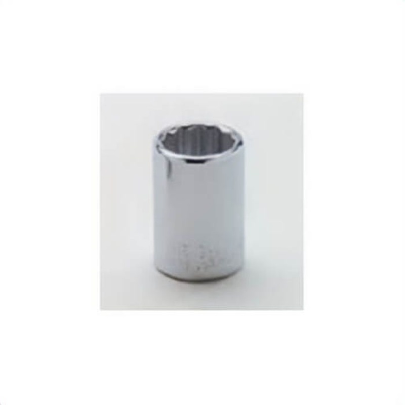 Wright 3122 Standard Socket, Shape II Style, 3/8 in, 11/16 in, 12 Points