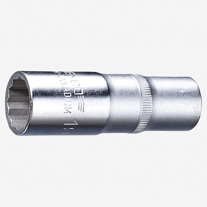 Heyco Extra Deep 1/2" Drive Metric Socket, 15mm