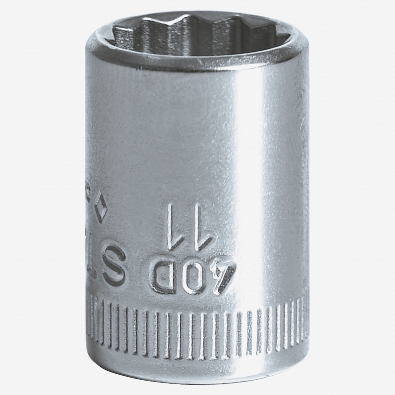 Stahlwille 40D 12-pt 1/4" Socket, 11 mm