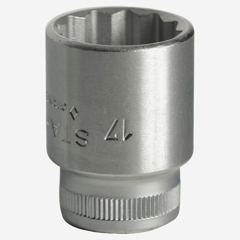 Stahlwille 45 Socket, 3/8" Drive, 12 Point, 17 mm