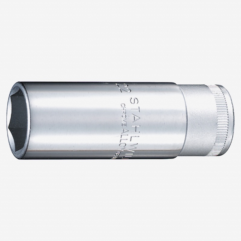 Stahlwille 51S Extra Deep Socket, 1/2" Drive, 6 Point, 17 mm