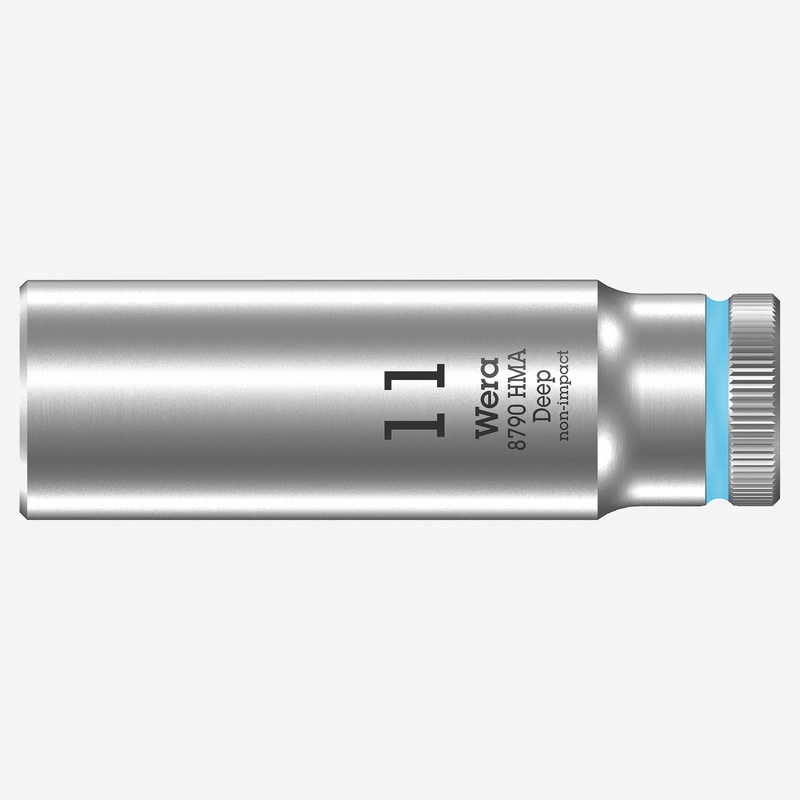 Wera 004508 Deep Socket, 11 x 1/4"