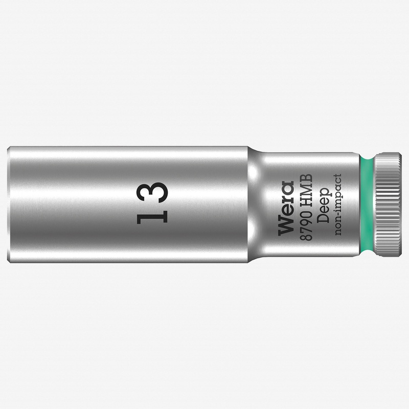 Wera 004535 Deep Socket, 13 x 3/8"