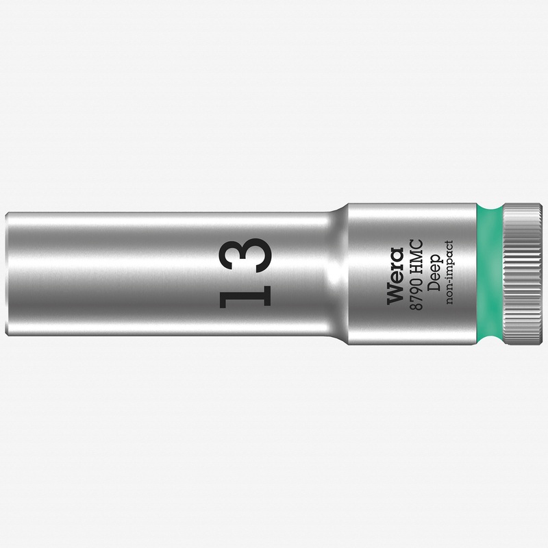 Wera 004553 Deep Socket, 13 x 1/2"