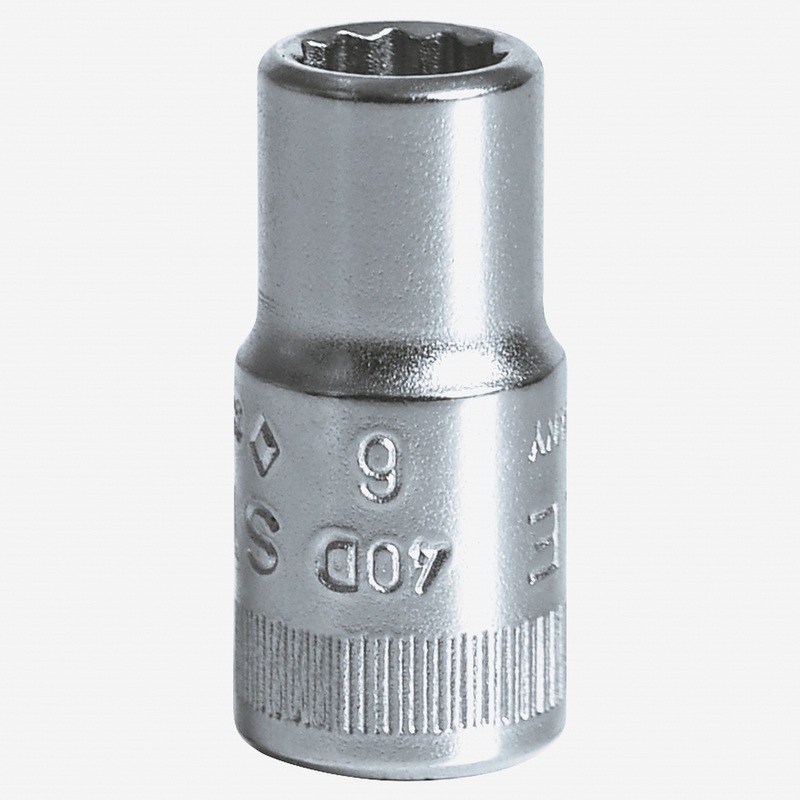 Stahlwille 40D 12-pt 1/4" Socket, 6 mm