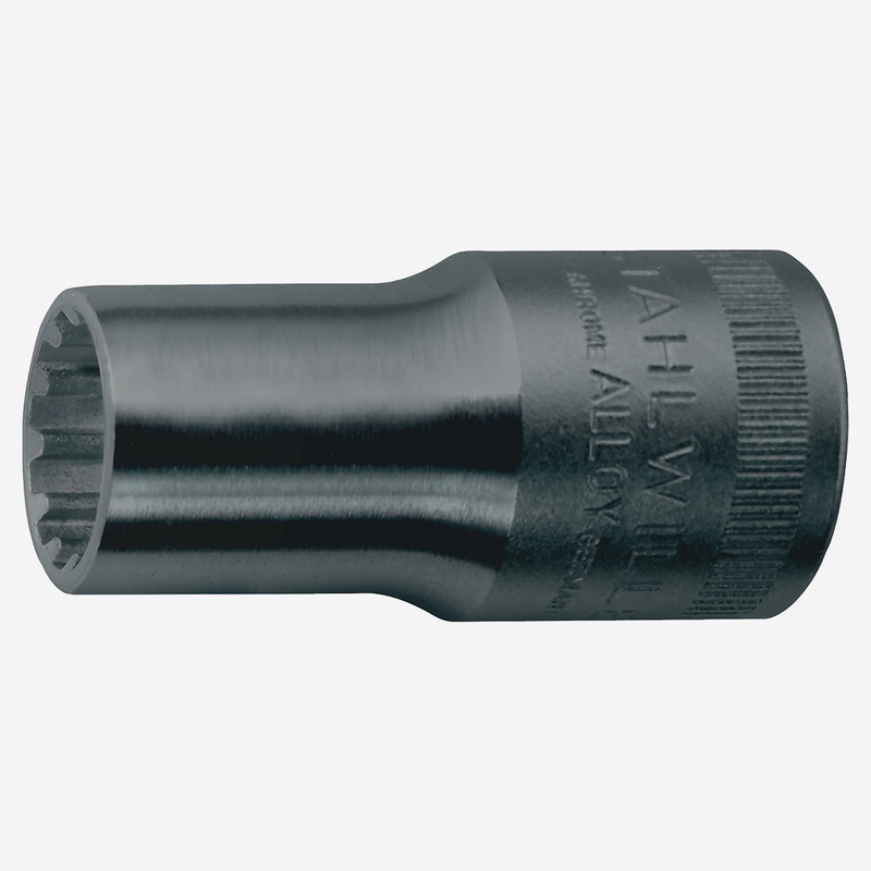 Stahlwille 50aPLSP Extra Deep Spline-Drive Socket, 1/2" Drive, SP14