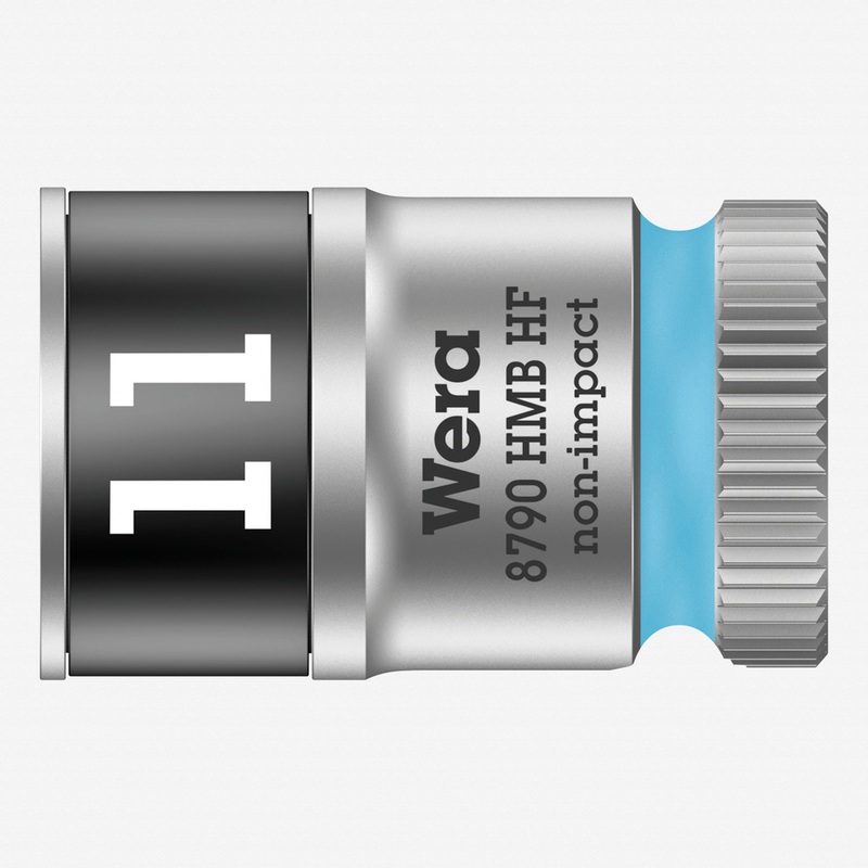 Wera 003745 Zyklop Socket with 3/8" Drive with Holding Function - 11 mm