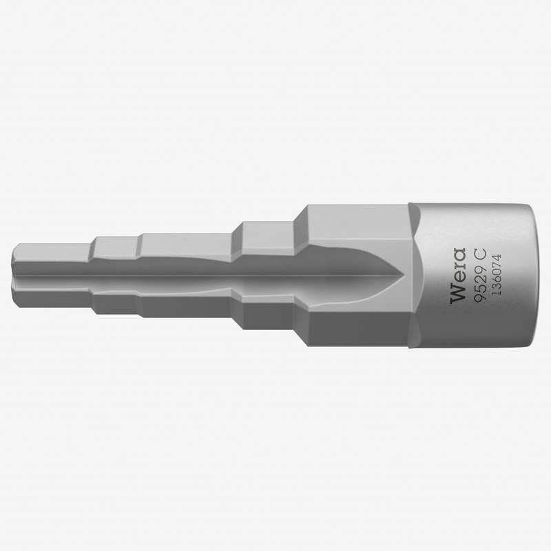 Wera 136074 Step Wrench 9529 C SB, 1/2" Drive