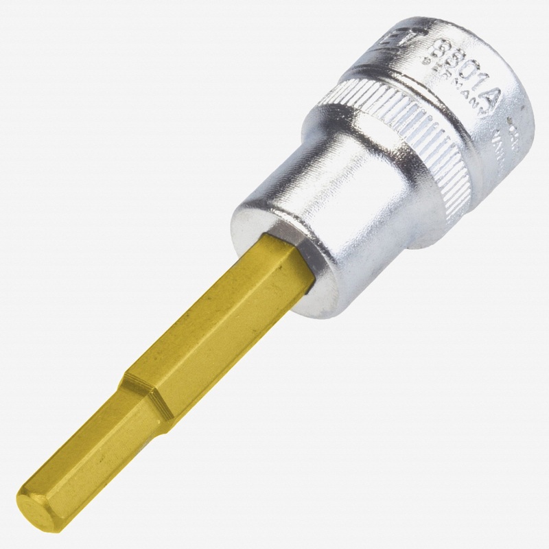 Hazet 8801A-3/16 3/16" Hex Titanium-Nitride Bit Socket 3/8"