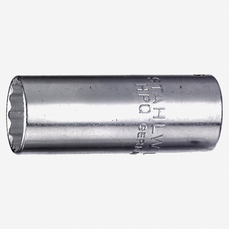 Stahlwille 40DL Extra Deep Socket, 1/4" Drive, 12 Point, 12 mm
