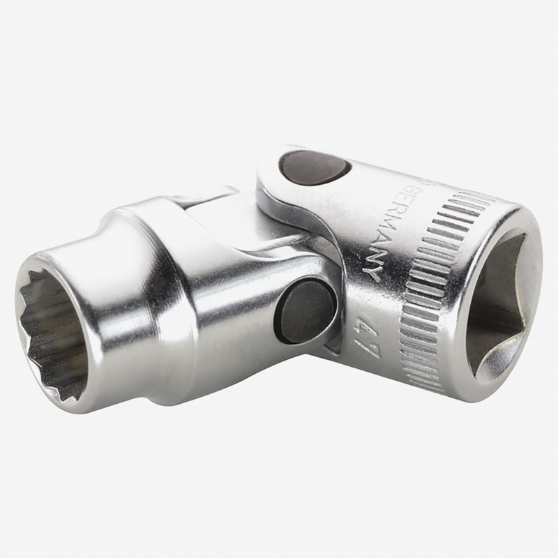 Stahlwille 47a Uniflex Swivel Socket, 3/8" Drive, 12 Point, 1/2"