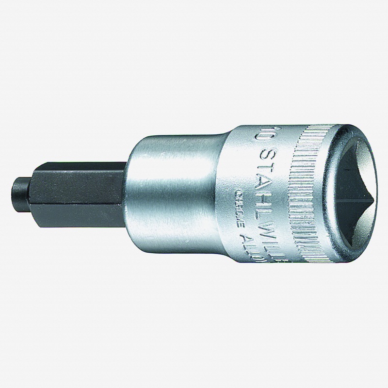 Stahlwille 54IC Hex Socket with Guide Pin, 1/2" Drive, 10 mm