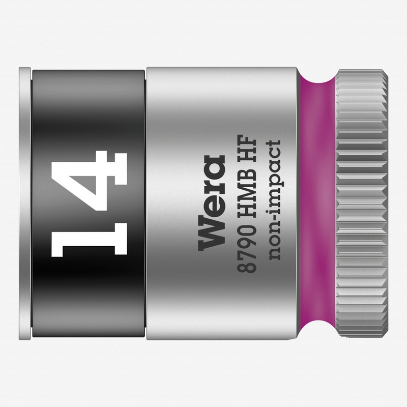 Wera 003748 Zyklop Socket with 3/8" Drive with Holding Function - 14 mm