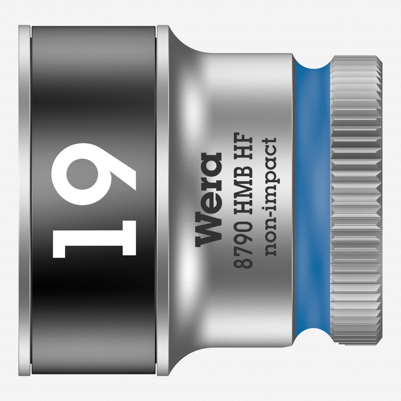 Wera 003753 Zyklop Socket with 3/8" Drive with Holding Function - 19 mm