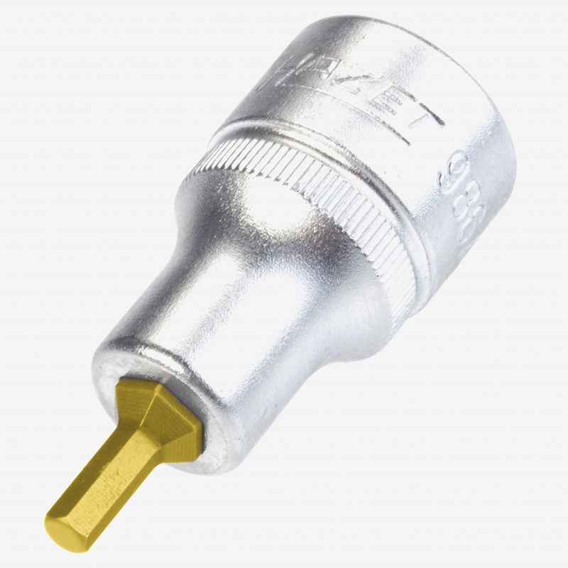 Hazet 986A-5/32 5/32" Hex Titanium-Nitride Socket, 1/2" Drive
