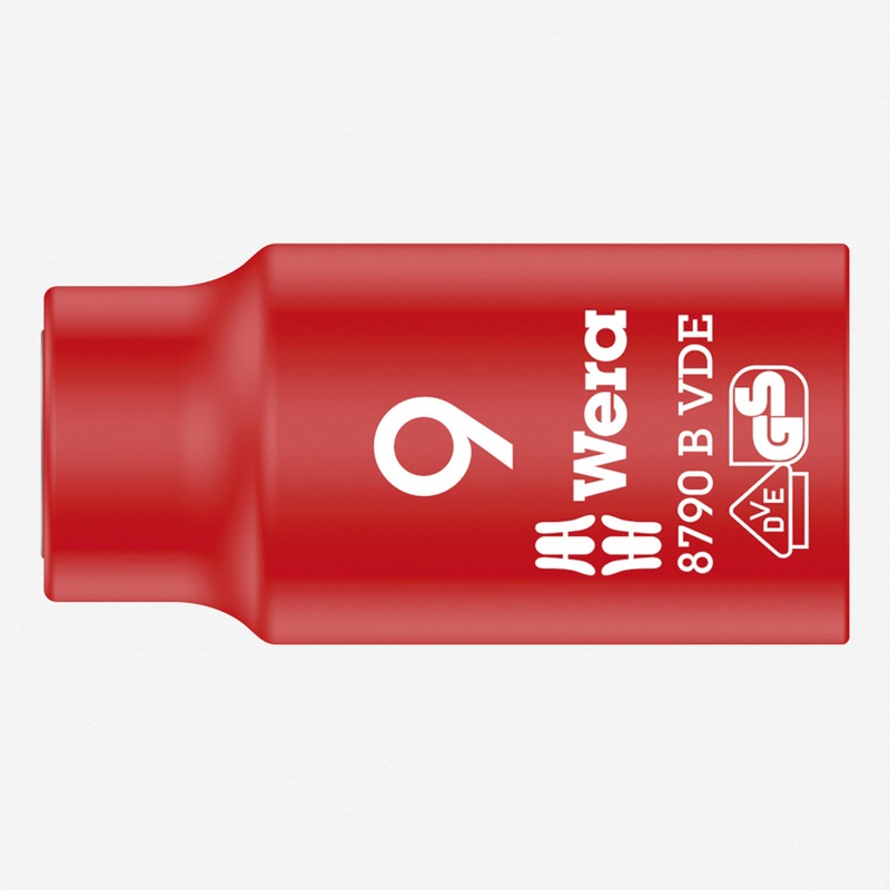 Wera 004953 9.0 x 3/8" VDE Socket