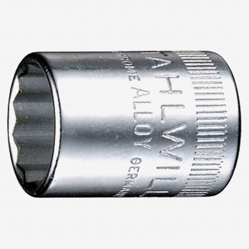 Stahlwille 40aD Socket, 1/4" Drive, 12 Point, 1/2"