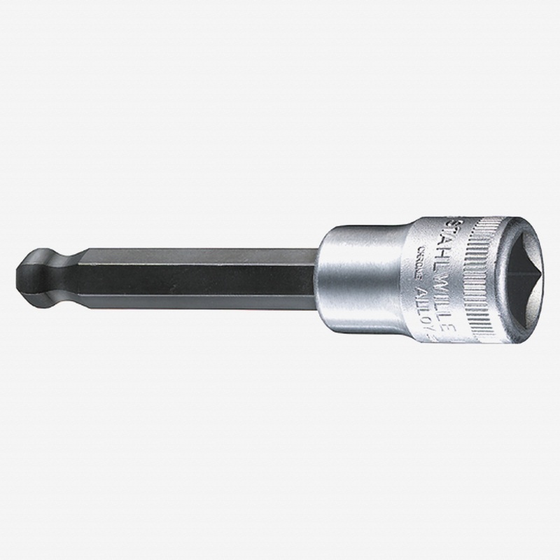 Stahlwille 54KK Hex Ball End Socket, 1/2" Drive, 6 mm