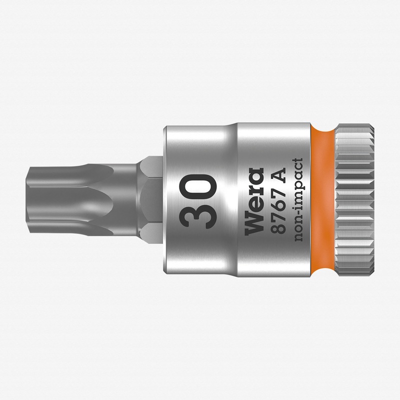 Wera 003393 8767 A TORX Zyklop Bit Socket with 1/4" Drive, T30