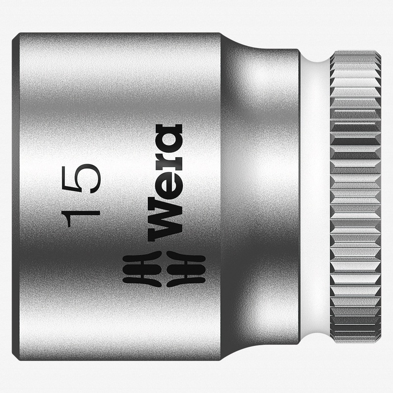Wera 003499 15 x 1/4" Zyklop Socket