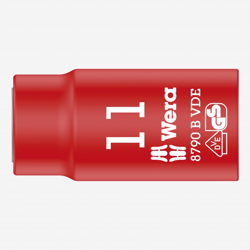 Wera 004955 11 x 3/8" VDE Socket