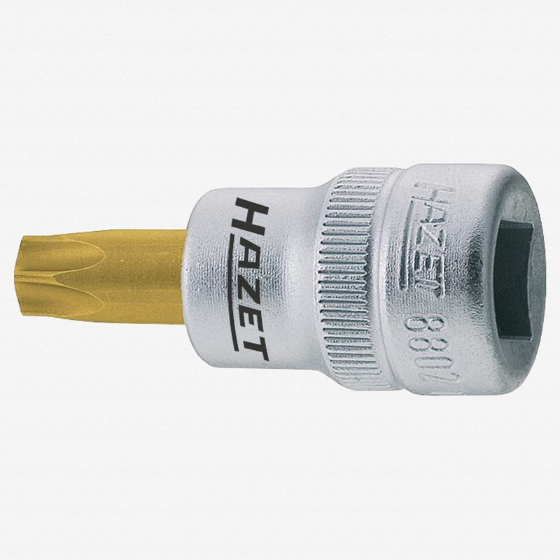 Hazet 8802-T15 T15 Torx Titanium-Nitride Socket 3/8"