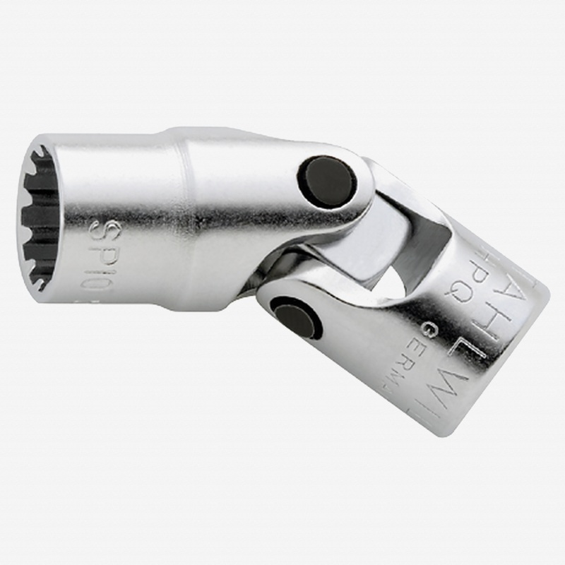 Stahlwille 402aSP Uniflex Swivel Socket, 1/4" Drive, Spline-Drive, SP 8