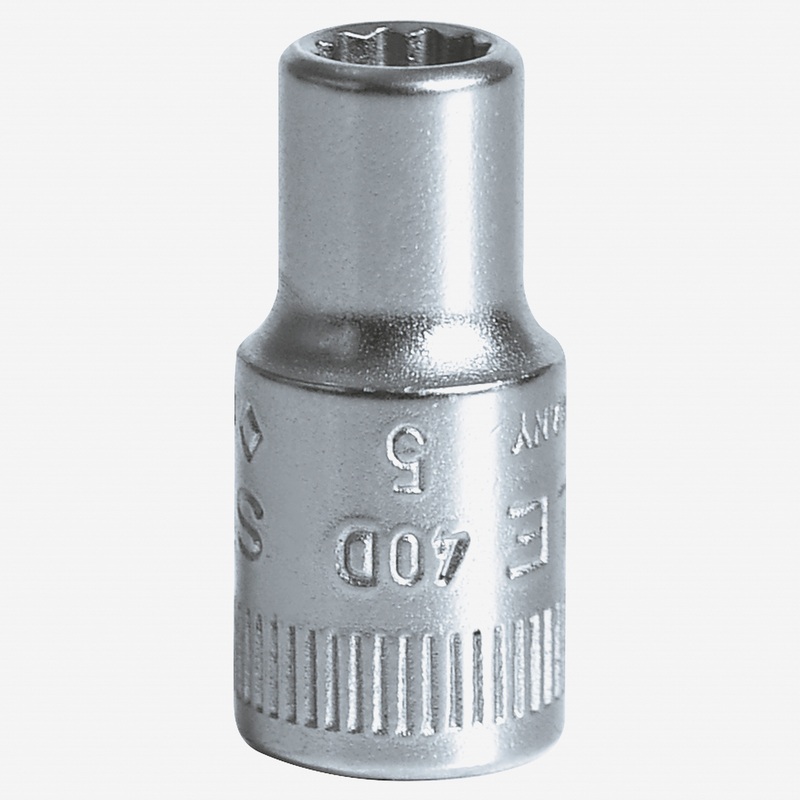 Stahlwille 40D Socket, 1/4" Drive, 12 Point, 5 mm