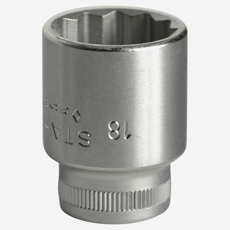 Stahlwille 45 Socket, 3/8" Drive, 12 Point, 18 mm