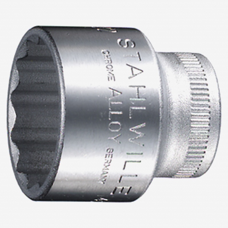 Stahlwille 45a Socket, 3/8" Drive, 12 Point, 1