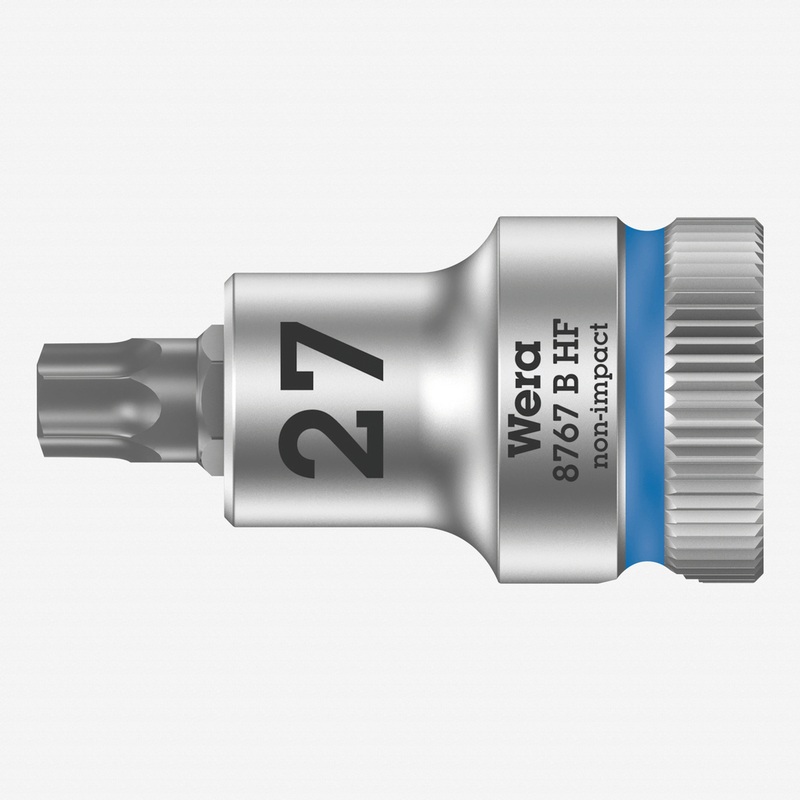Wera 003064 3/8" Drive Zyklop Torx Bit Socket with Holding Function T27