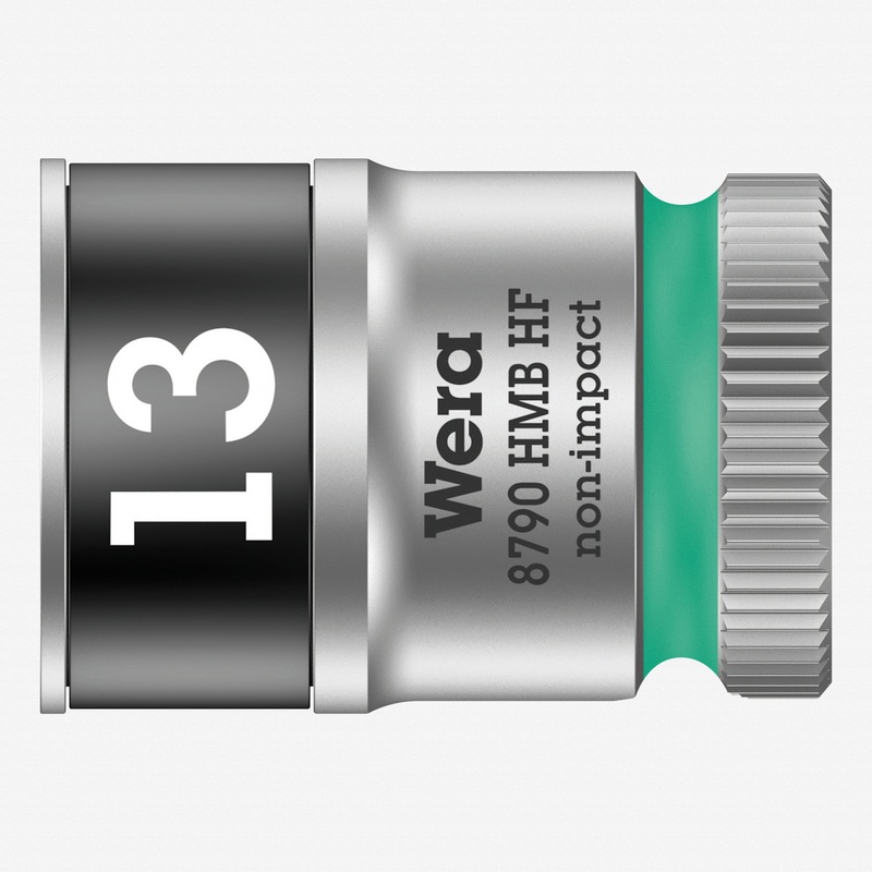 Wera 003747 Zyklop Socket with 3/8" Drive with Holding Function - 13 mm