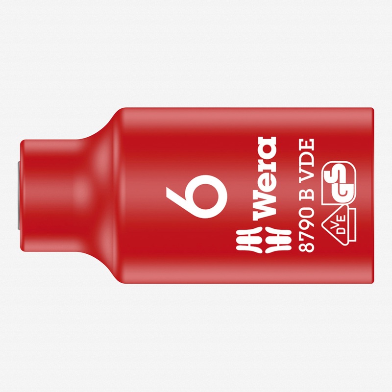 Wera 004950 6.0 x 3/8" VDE Socket