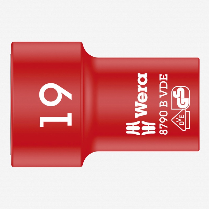 Wera 004963 19 x 3/8" VDE Socket