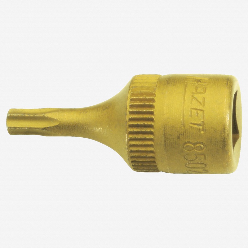 Hazet 8502-T10 T10 Torx Titanium-Nitride 1/4" Socket