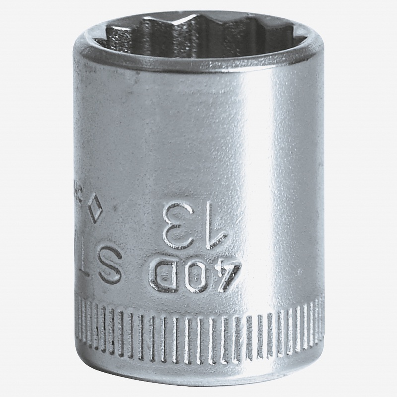Stahlwille 40D 12-pt 1/4" Socket, 13 mm
