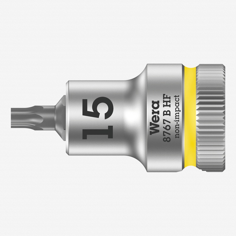 Wera 003060 3/8" Drive Zyklop Torx Bit Socket with Holding Function T15