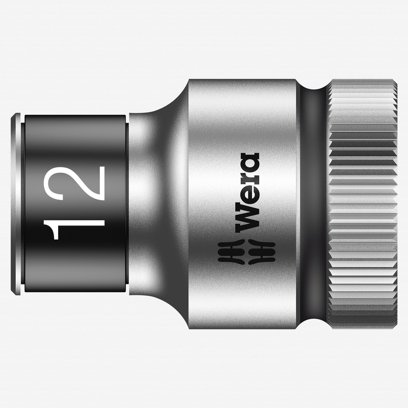 Wera 003732 Zyklop Socket with 1/2" Drive with Holding Function - 12mm