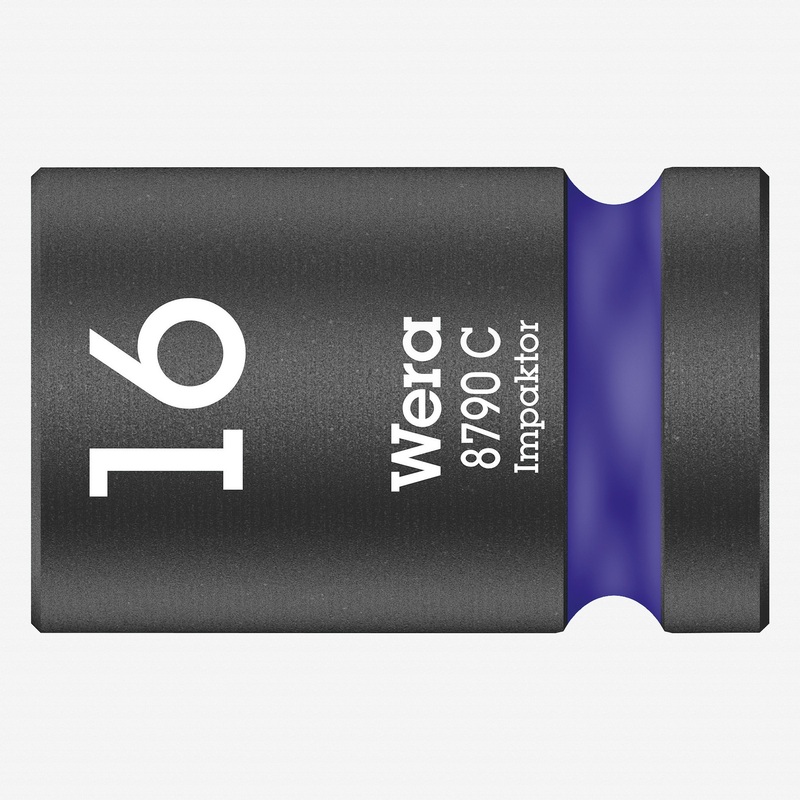 Wera 004573 Impact Socket, 16 x 1/2"