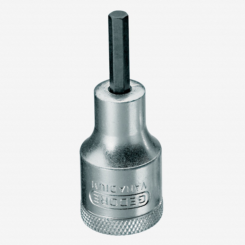 Gedore IN 19 5 Screwdriver bit socket 1/2" in-hex 5 mm