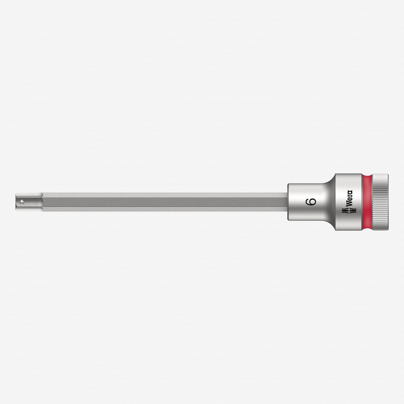 Wera 003842 1/2" Drive Zyklop Hex-Plus Bit Socket with Holding Function 6mm Long