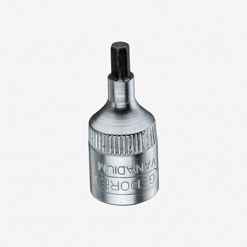 Gedore IN 20 2.5 Screwdriver bit socket 1/4" hex 2.5 mm