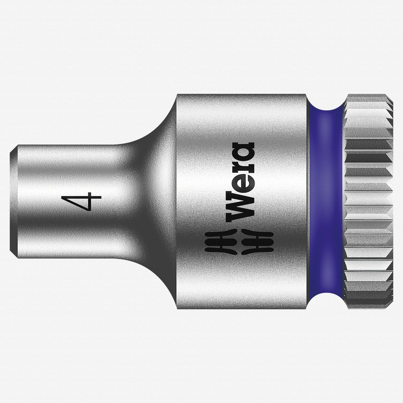 Wera 003501 4 x 1/4" Zyklop Socket